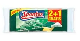 Spontex Spugna + Retina Salvaunghie 3 Pezzi per la Casa - immagine 1