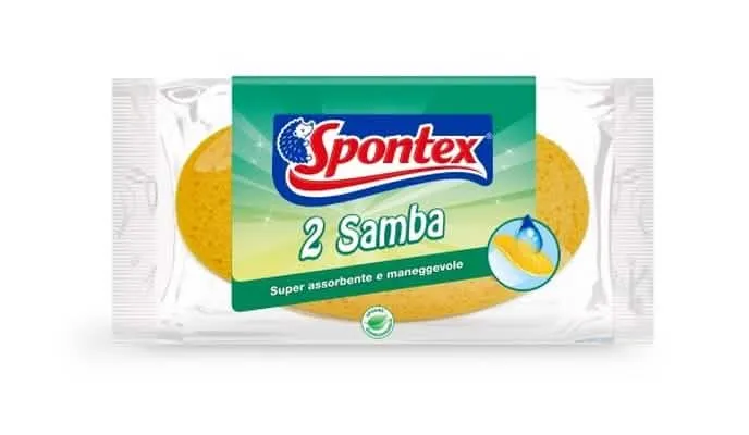 Spugna Samba Spontex - 2 Pezzi per una Pulizia Efficace - immagine 1