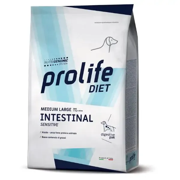 Prolife Veterinary Formula Intestinal Sensitive Medium/Large 2 kg - Dieta veterinaria per cani - immagine 1