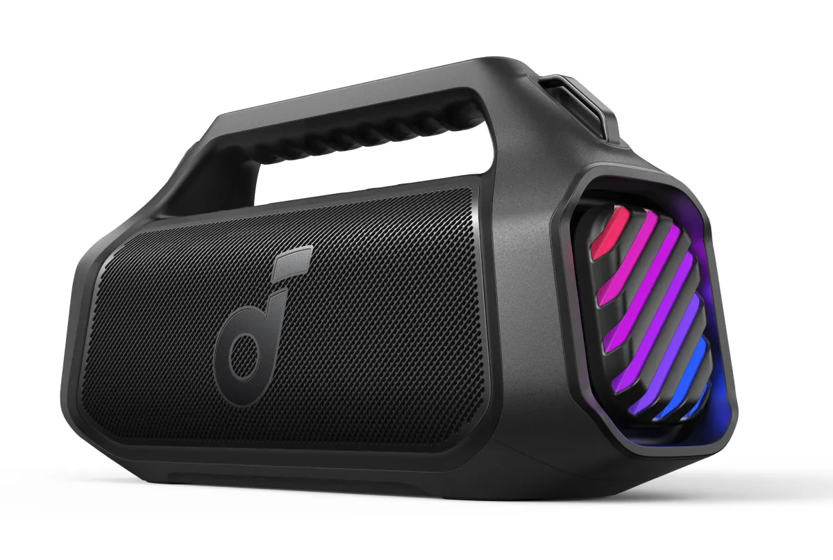Cassa Portatile Bluetooth Anker SoundCore Boom 2 Plus Nuova Versione, 140W, TWS, RGB, Impermeabile, Nera A3134012 - immagine 1