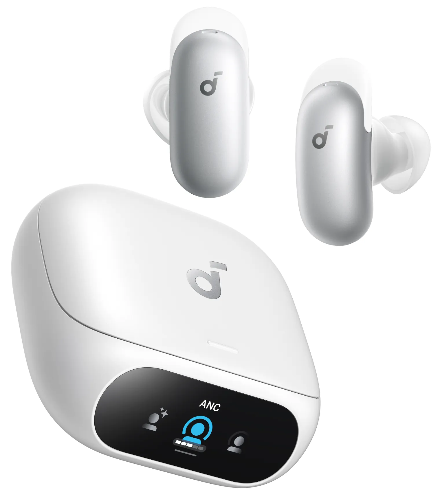 Auricolari Bluetooth Anker SoundCore Liberty 5 Pro, TWS, ANC, MultiPoint, Bianco D1203G21 - immagine 1