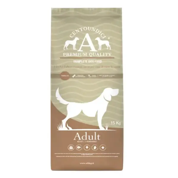 111/A Premium Quality Adult All Breeds crocchette multiproteiche 15 kg - Croccantini per cani - immagine 1