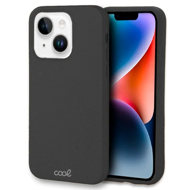 Custodia ecologica biodegradabile nera fantastica per iPhone 14 Plus - immagine 1