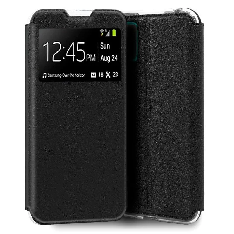 Custodia Flip Cover nera fantastica per ZTE Blade A52 Lite - immagine 1