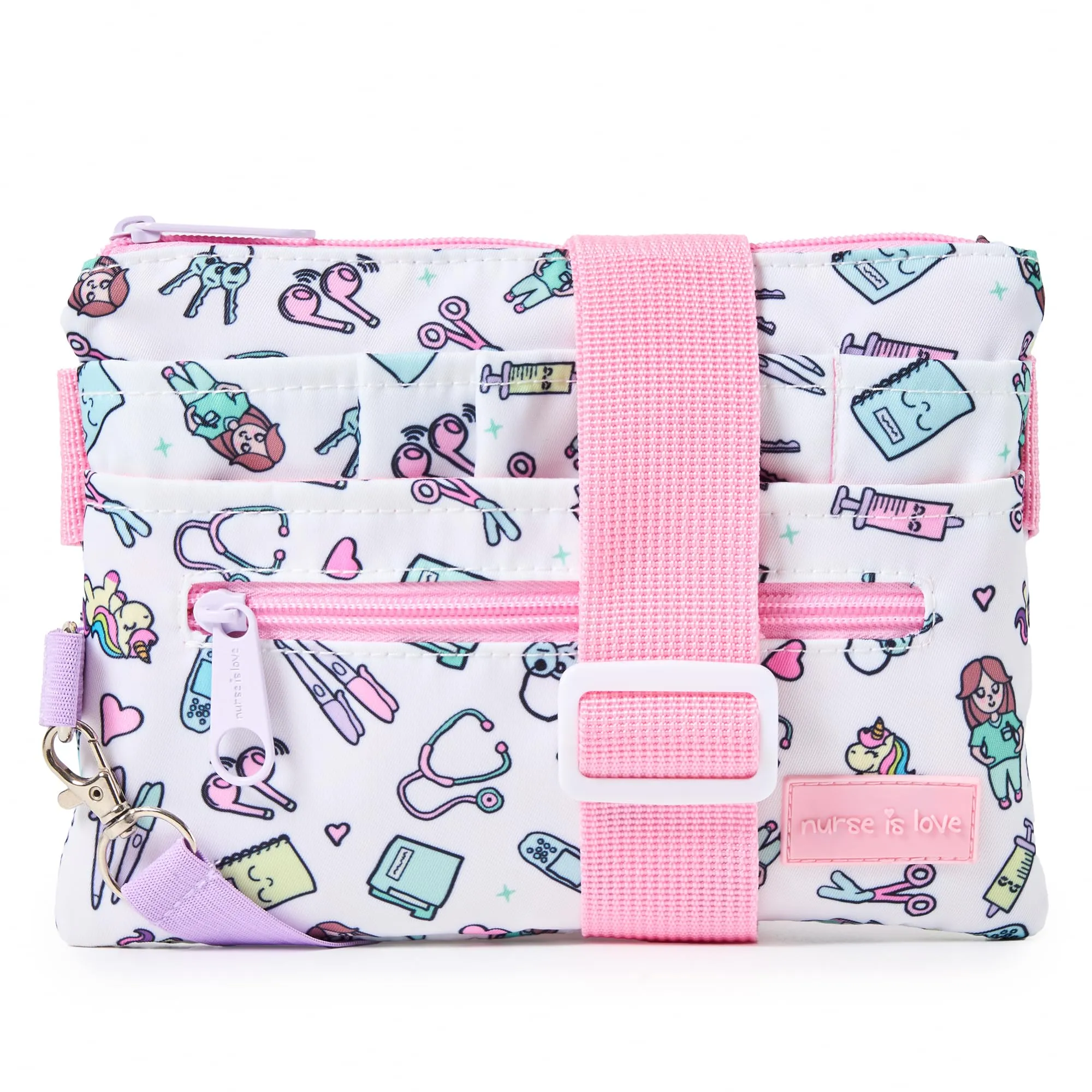 Marsupio Piccolo - Borsello da Cintura per Infermiere & OSS | Organizer con Multi Scomparti Ideale per Forbici, Pinze & Kit Primo Soccorso | Accessori & Regali per Infermiera - immagine 1