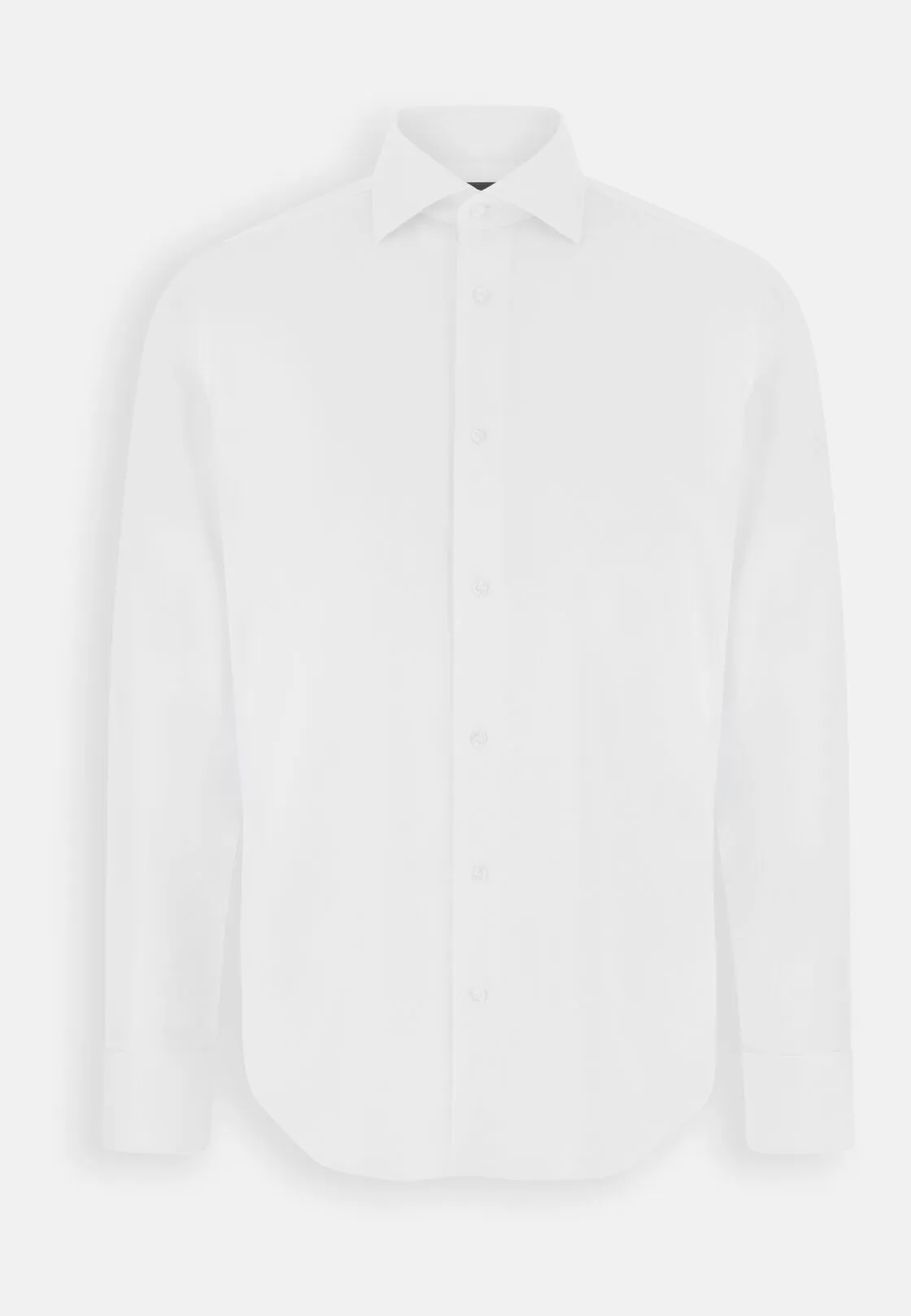 Boggi, Camicia In Pin Point Di Cotone Long Fit, Uomo, Bianco, Taglia: 39 - immagine 6