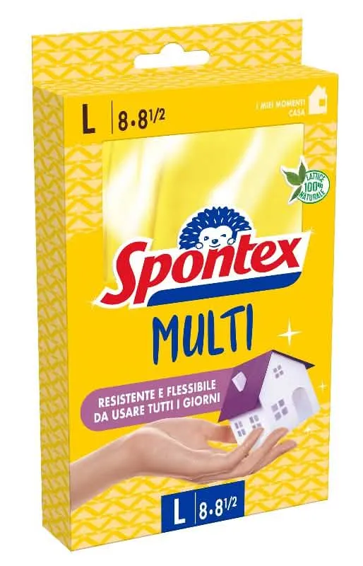 Guanti Spontex Multi Misura Grande per la Casa - immagine 1