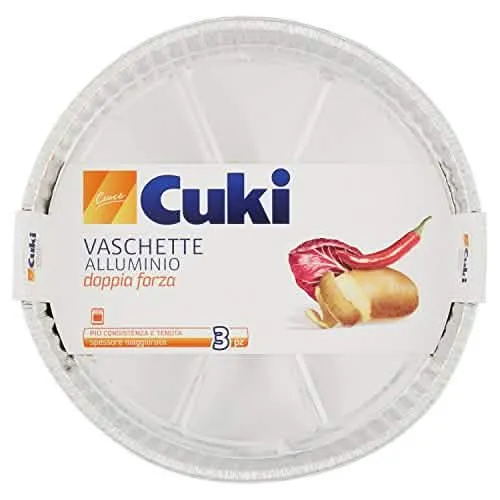Set di 3 Vassoi per Crostate e Pizza CUKI T77 - immagine 1