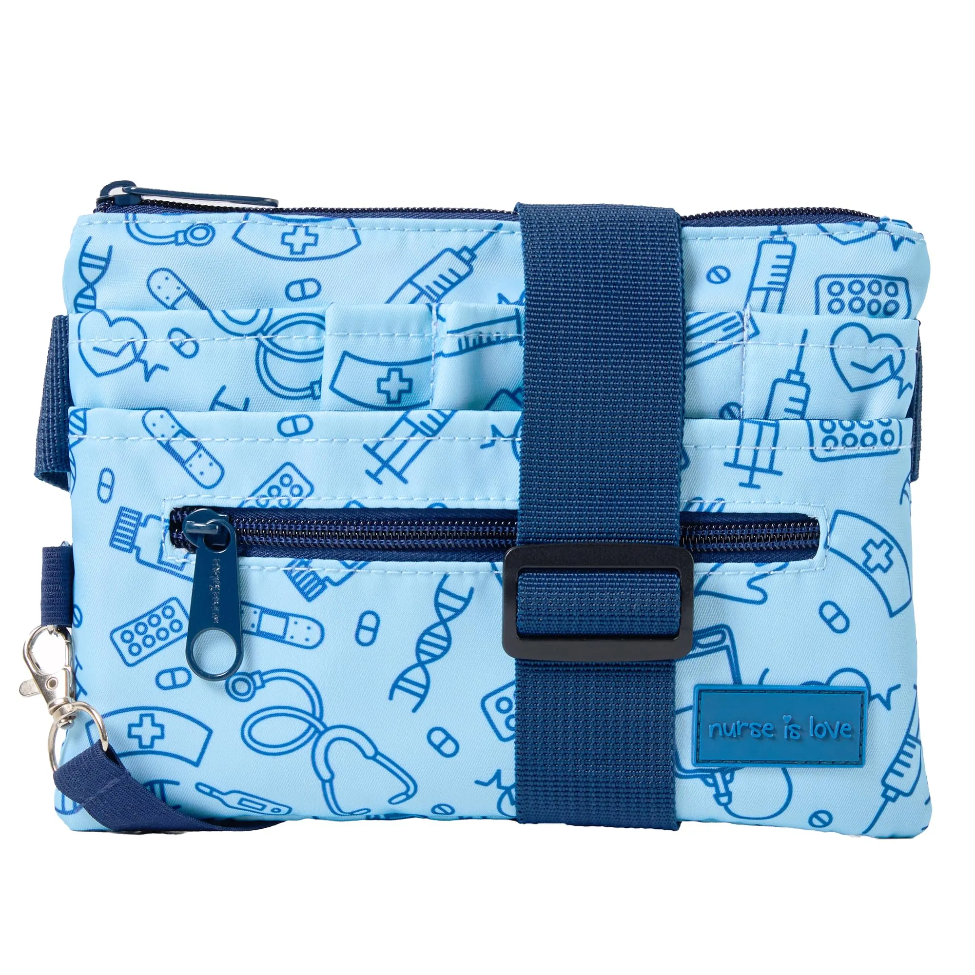 Marsupio Piccolo Uomo - Borsello da Cintura per Infermiere & OSS | Organizer con Multi Scomparti Ideale per Forbici, Pinze & Kit Primo Soccorso | Accessori & Regali per Infermiera - immagine 1