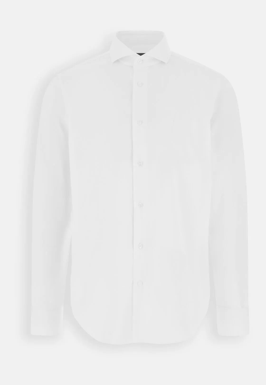 Boggi, Camicia In Pin Point Di Cotone Regular Fit, Uomo, Bianco, Taglia: 38 - immagine 6