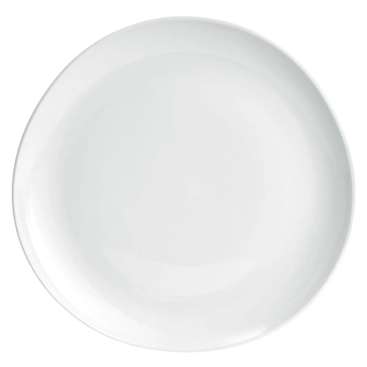 6x VEGA Piatto Organic piano; 27x3.3 cm (ØxH); bianco; rotonda; 6 pz. / Pacco - immagine 1