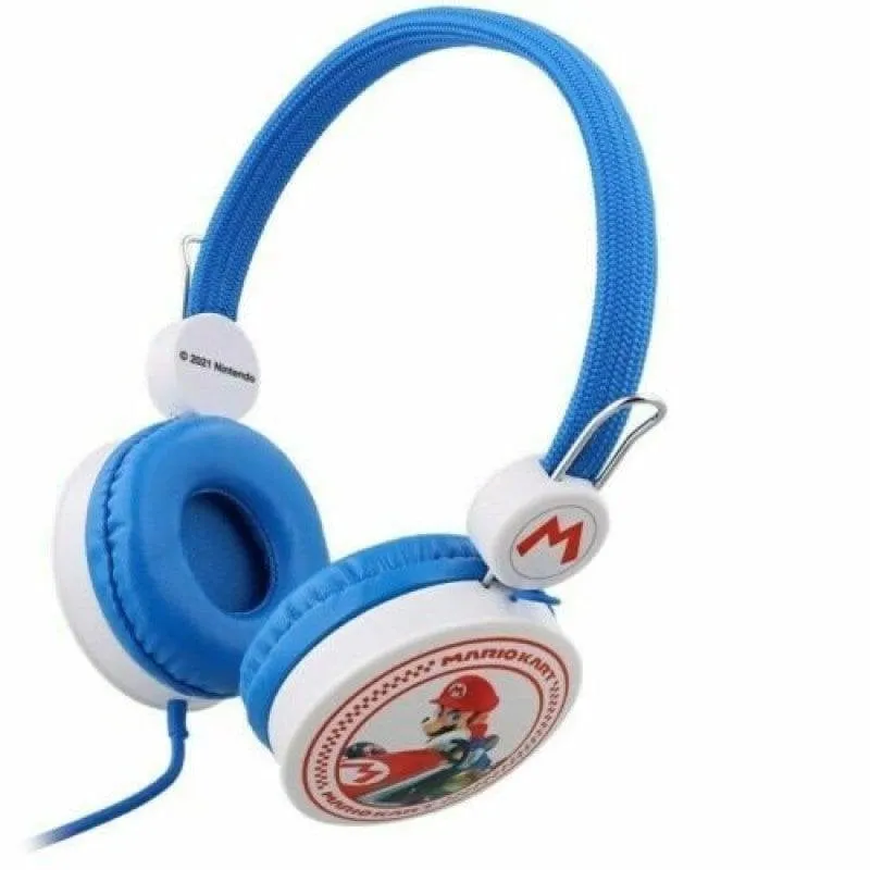 Cuffie Blade Mario Kart cablate Jack 3,5 mm per bambini, volume limitato, comfort - immagine 1