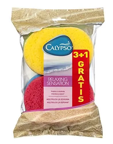 Spugne Calypso Sensation Spontex - Confezione da 4 Pezzi per la Casa - immagine 1