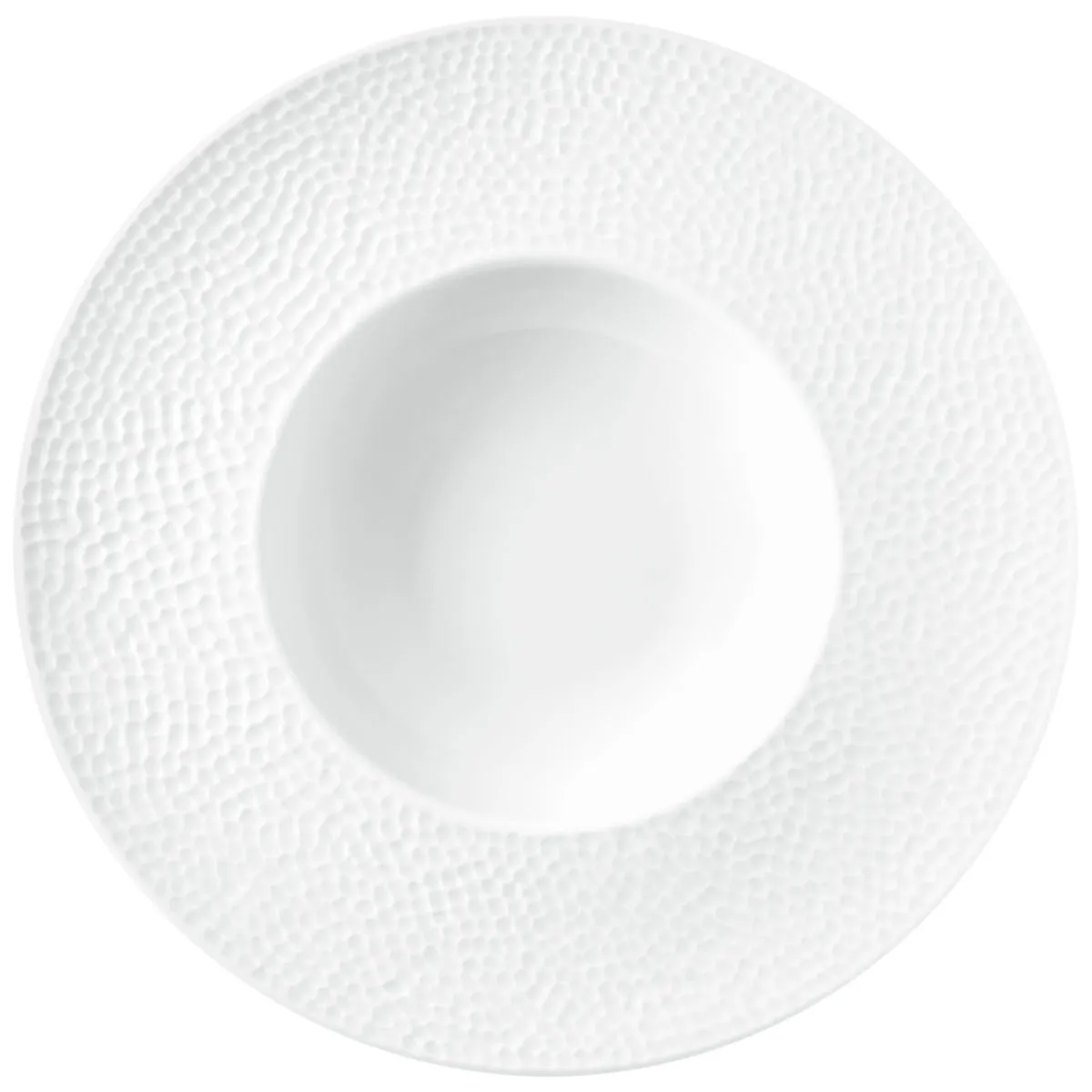 4x VEGA Piatto Pike fondo; 380 ml, 27x5.5 cm (ØxH); bianco; rotonda; 4 pz. / Pacco - immagine 1