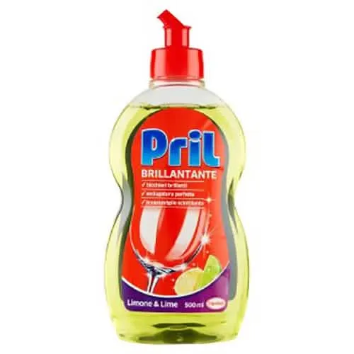 Pril Brillantante per Lavastoviglie 500ml Limone & Lime - immagine 1