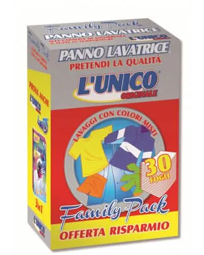 UNICO Panno Lavatrice 30 Pezzi - Family Pack per una Pulizia Efficace - immagine 1