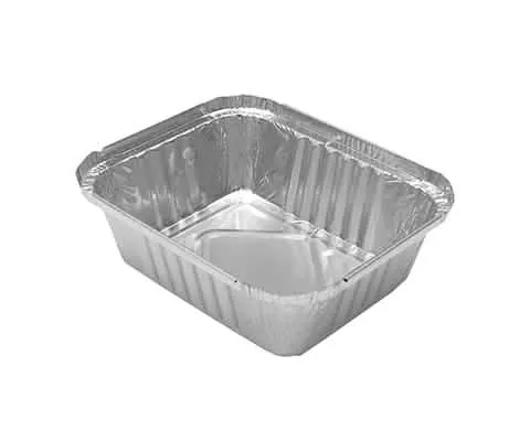 Set di 4 Vaschette in Alluminio con Copertura - Kito - immagine 1