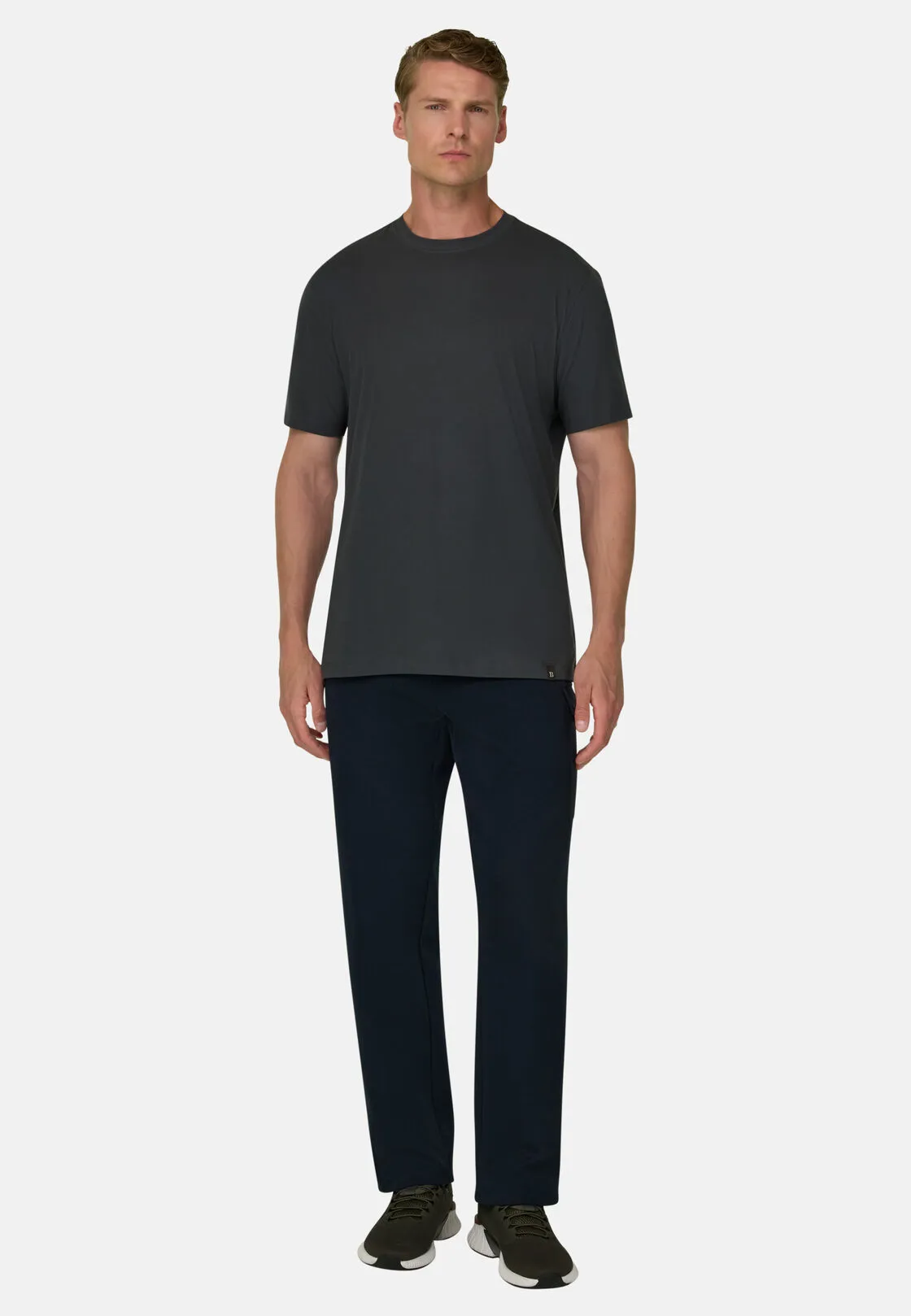 Boggi, T-shirt In Jersey Di Cotone Supima Elasticizzato, Uomo, , Taglia: XL - immagine 2