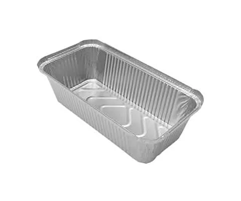 Kito Vaschette in Alluminio con Copertura, 3 Porzioni - 2 Pezzi - immagine 1