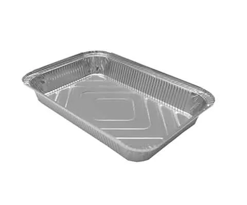 Vaschette in Alluminio KITO con Coperchio, Set di 2 Pezzi da 6 Porzioni - immagine 1