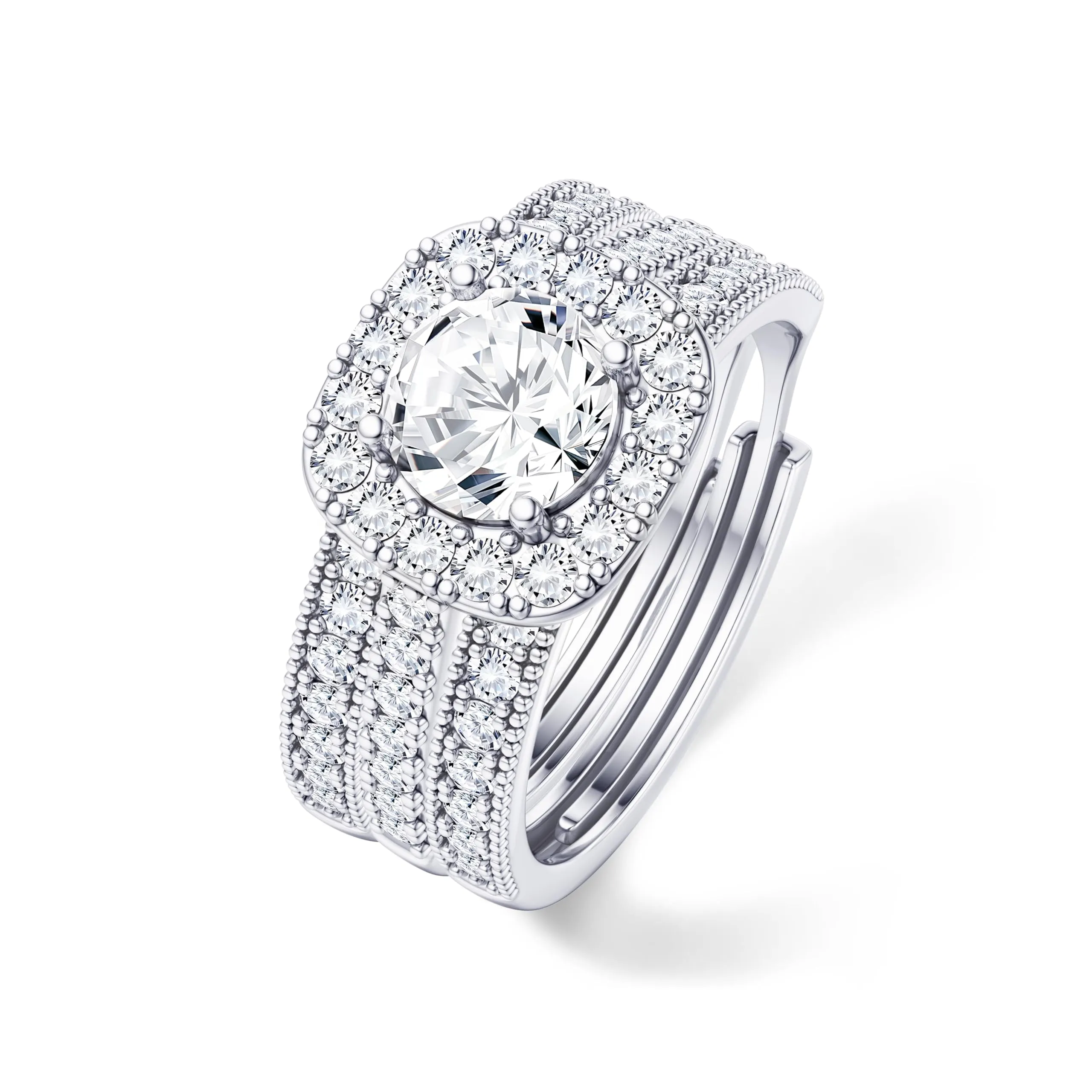 Lolias Anello Donna Color Argento Set Anelli Donna - immagine 1