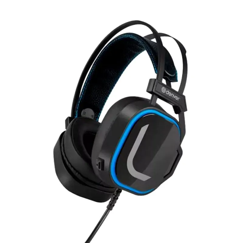 Cuffie da gioco nere Denver GHS-131 - immagine 1