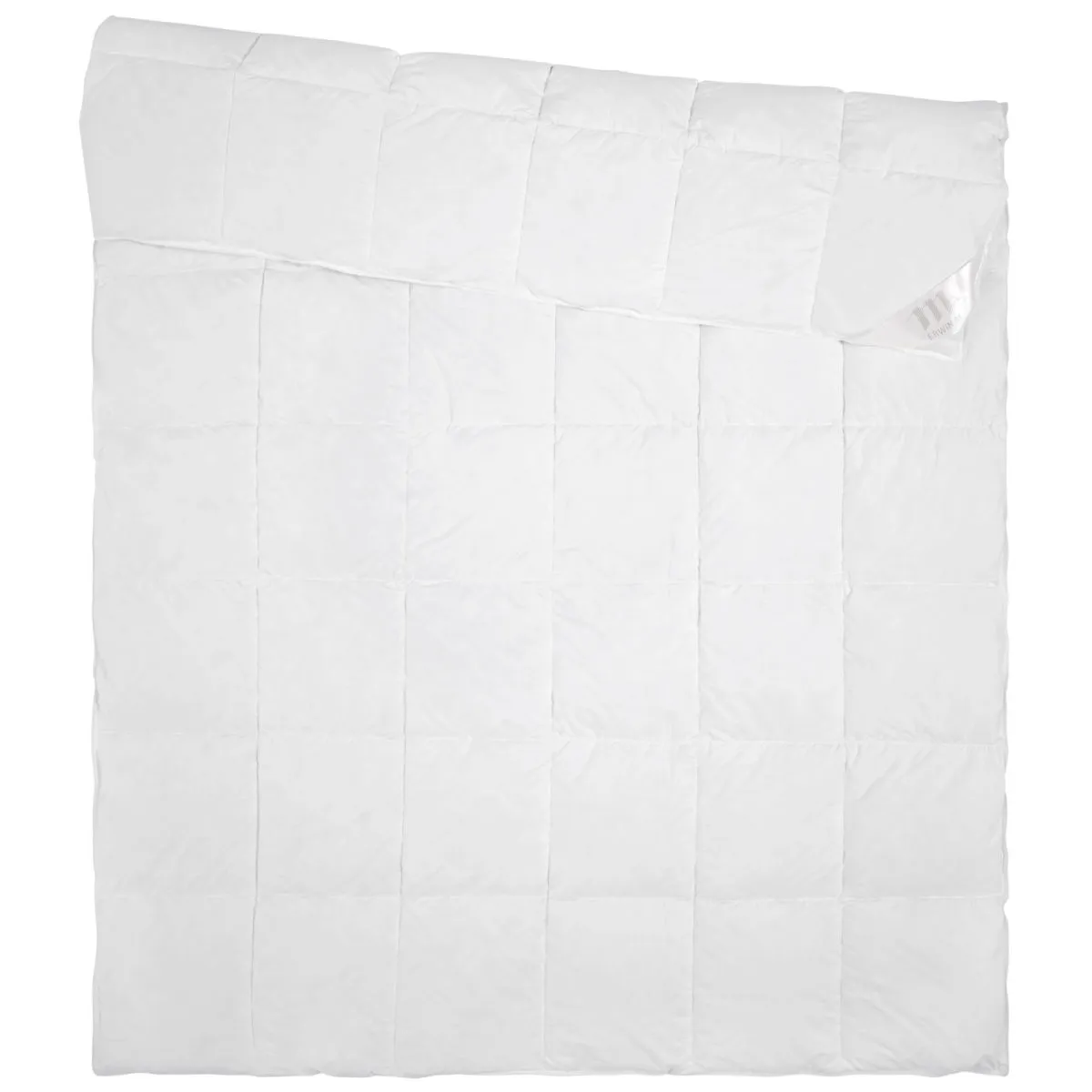 ERWIN M. Piumino Perfekta; 160x210 cm (LxL); bianco - immagine 1
