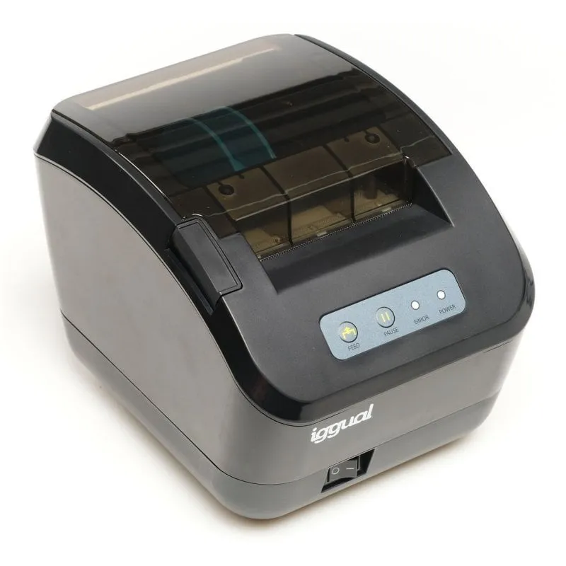 Stampante termica per etichette Iggual IGG316856 USB/Ethernet/RS-232 - immagine 1