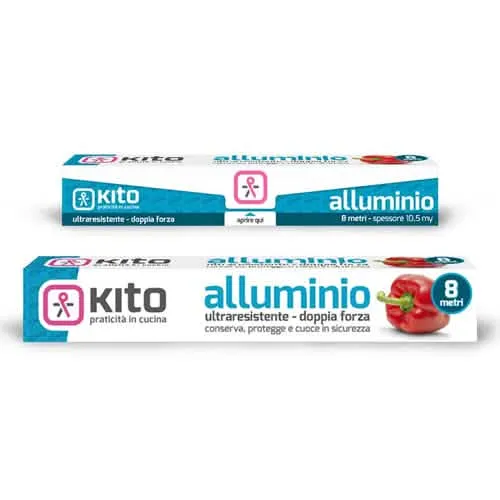 Rotolo di Alluminio KITO da 8 metri per Uso Domestico - immagine 1