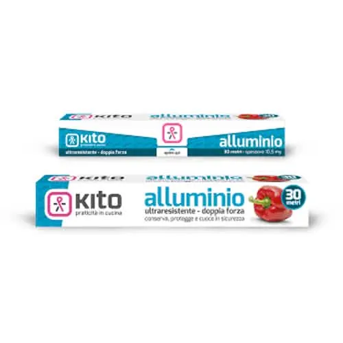 Rotolo di Alluminio KITO 30MT per Uso Domestico - immagine 1