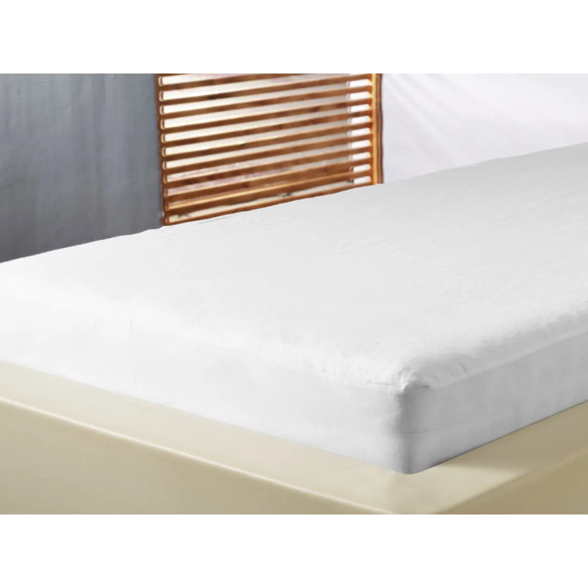 ERWIN M. Coprimaterasso St. Gilgen 4 lati; 90x200 cm (LxL); bianco - immagine 1