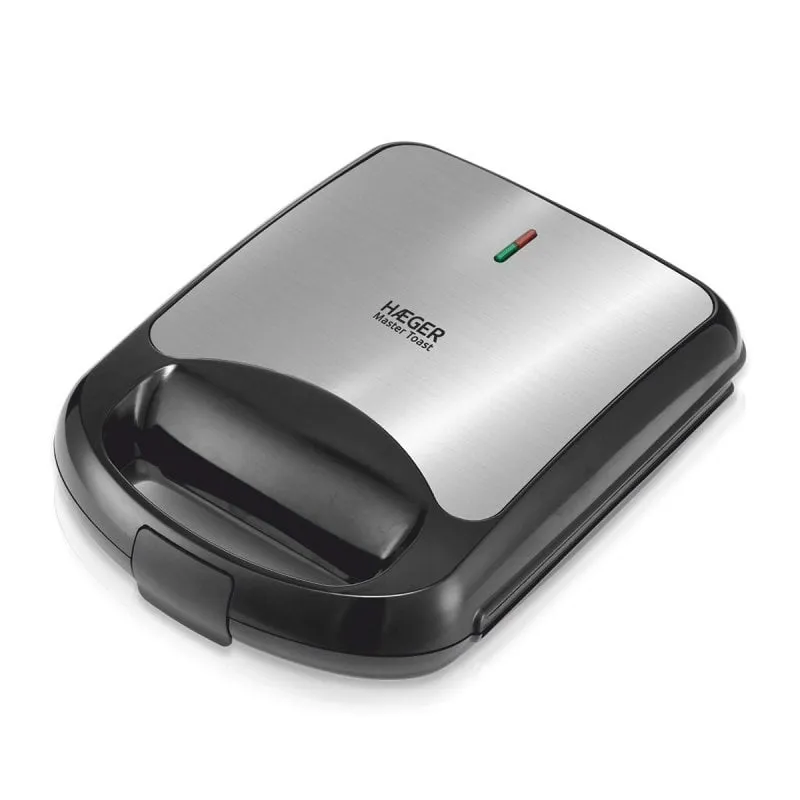Macchina per toast Haeger Master, 1500 W, in acciaio inossidabile - immagine 1
