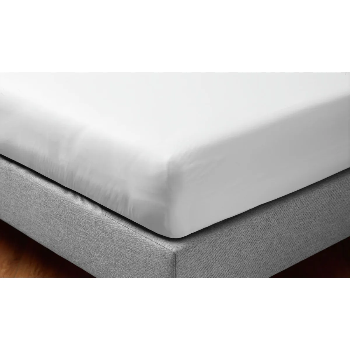 ERWIN M. Lenzuola con elastici Pura; 100x200 cm (LxL); bianco - immagine 1