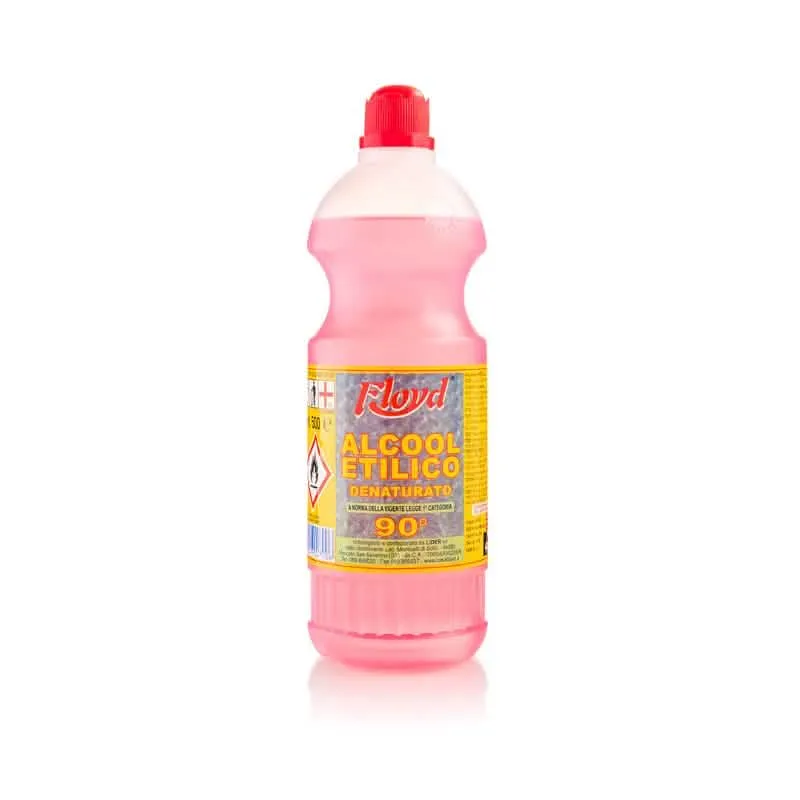Alcool 90 Gradi - 500ml per la Pulizia e Disinfezione Domestica - immagine 1