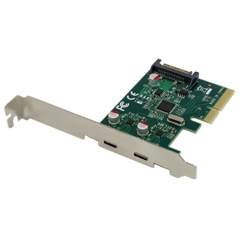 Scheda PCI-E Conceptronic 2 porte USB-C 3.2 Gen 2 - immagine 1