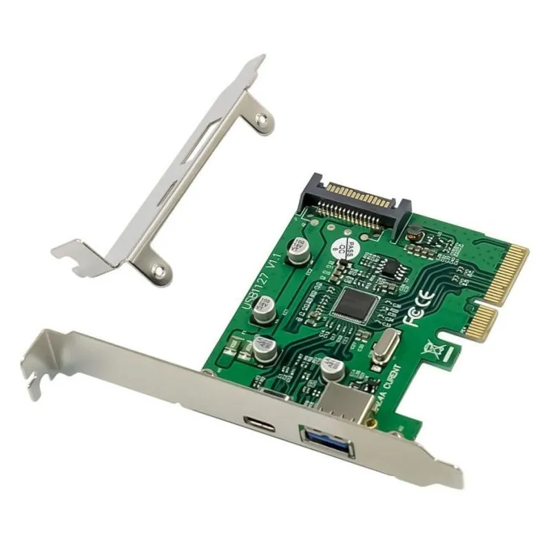 Scheda PCI-E Conceptronic 2 porte USB 3.2/USB-C - immagine 1