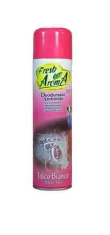 Spray Deodorante Talco Bianco 300ml per la Casa - immagine 1