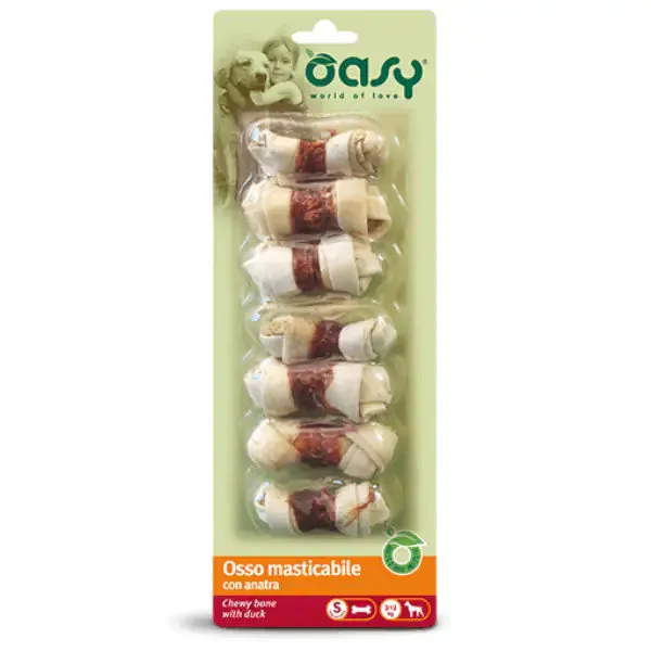 Oasy Osso masticabile con anatra 90 gr - immagine 1