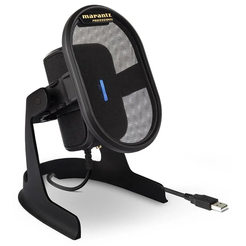 Microfono a condensatore USB Marantz Professional Arbitro Nero - immagine 1