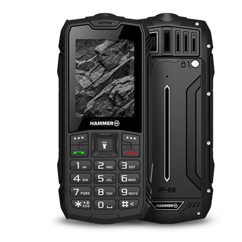 Telefono cellulare robusto Hammer Rock nero gratuito - immagine 1