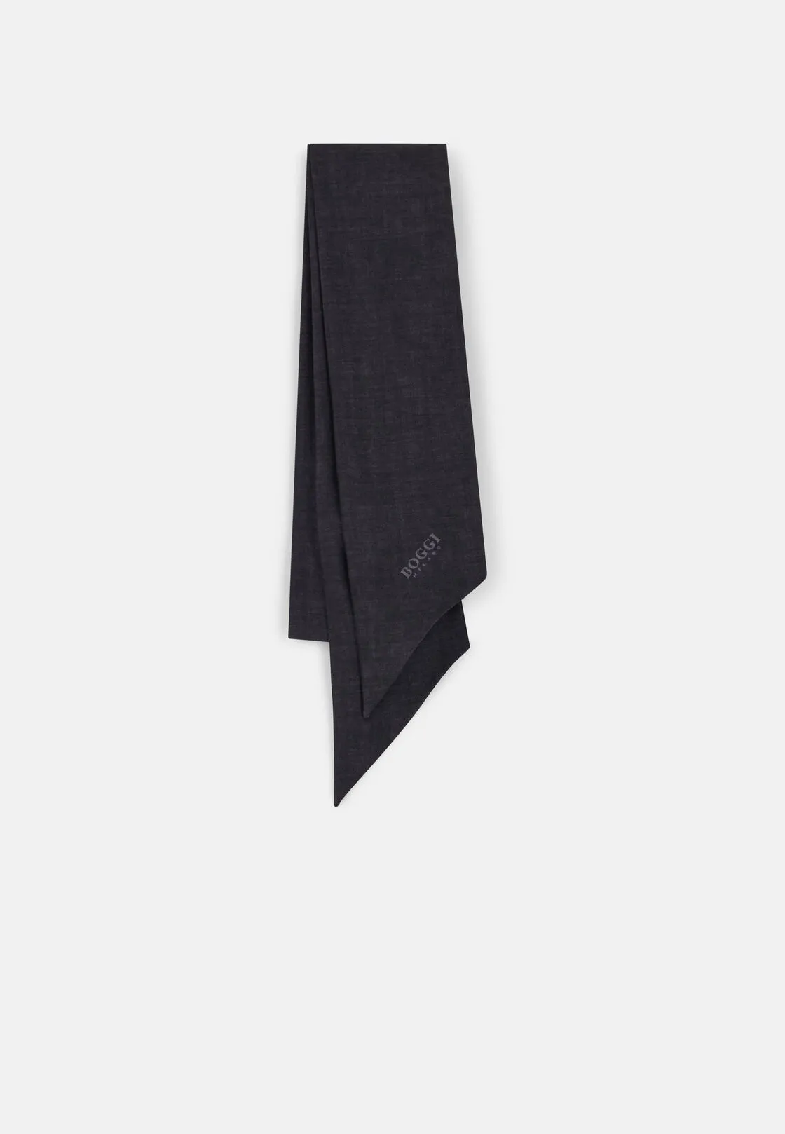 Boggi, Bandana In Seta, Donna, Nero - immagine 1