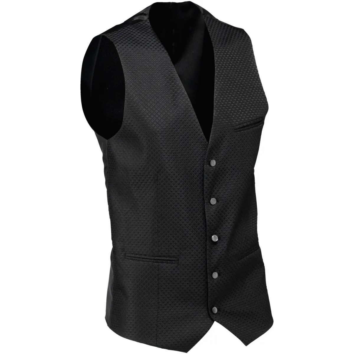 JOBELINE Gilet da uomo Classic; Taglia 58; nero - immagine 1