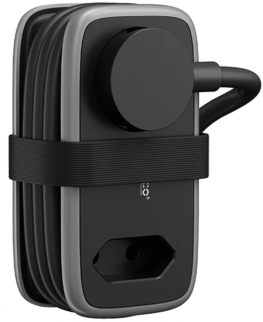 Prolunga Orico APP, 1 x Schuko - 1 x Presa - 2 x USB-A - 1 x USB-C, Nero Grigio - immagine 1