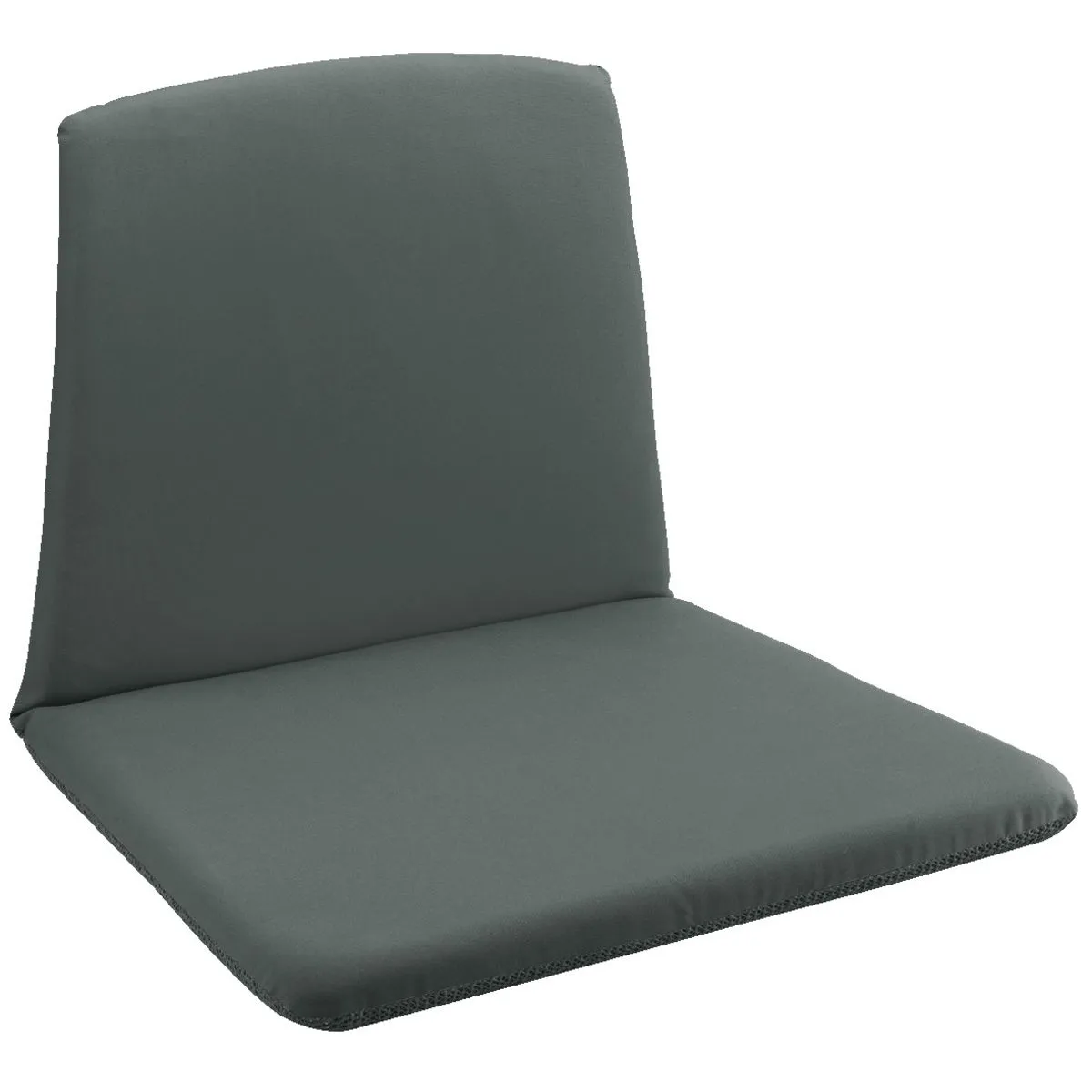 4x VEGA Cuscino per sedia Nevio; 40x70x3 cm (LxLxH); antracite; 4 pz. / Pacco - immagine 1