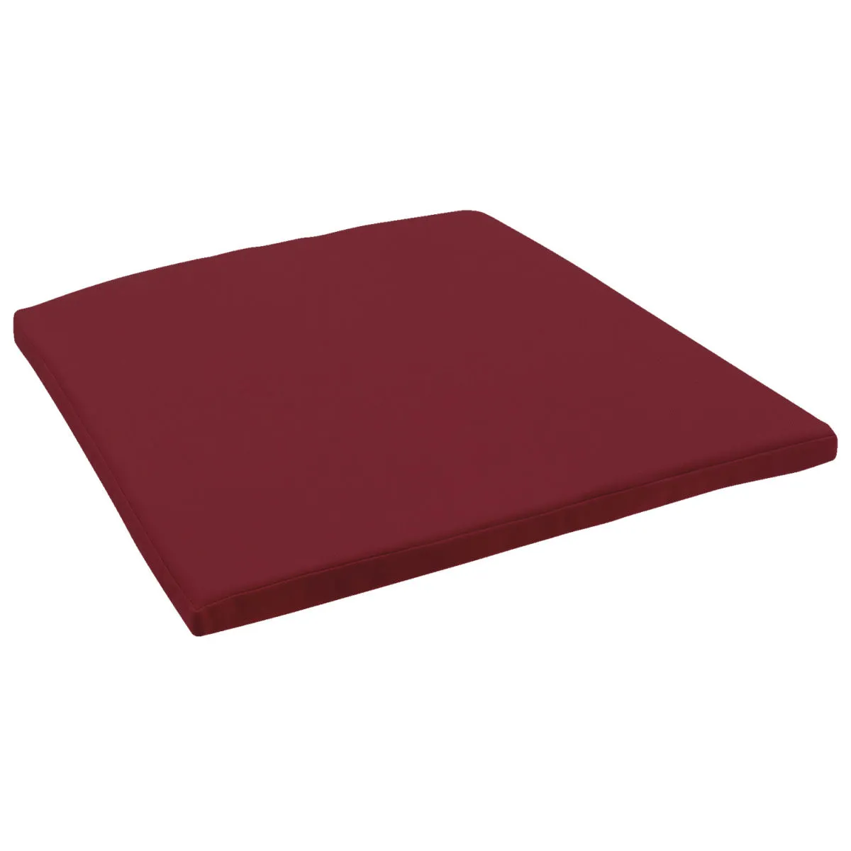 2x VEGA Cuscino per sedia Metropolitan; 42x43x3.5 cm (LxLxH); bordeaux; conica; 2 pz. / Pacco - immagine 1