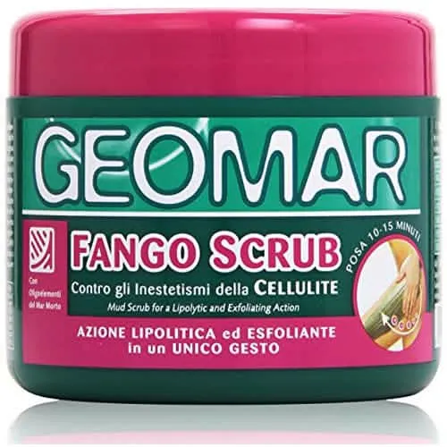 Scrub Anticellulite Geomar Fango 600gr per una Pelle Liscia e Tonica - immagine 1