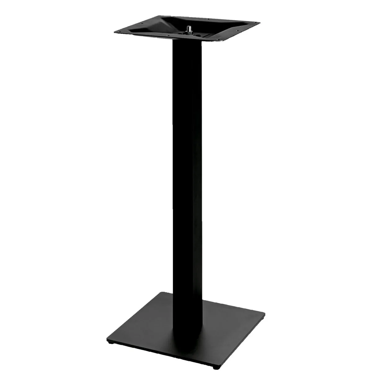 VEGA Base per tavolo alto da interno Fino; 43x43x108 cm (LxLxH); nero; quadrata - immagine 1