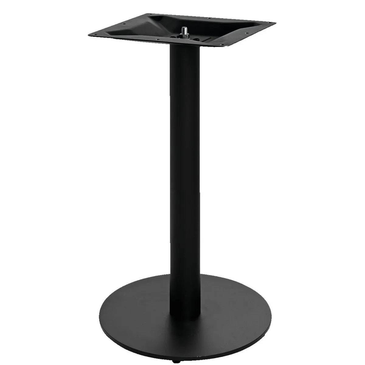 VEGA Base per tavolo Fino rotonda; 43x72 cm (ØxH); nero; rotonda - immagine 1