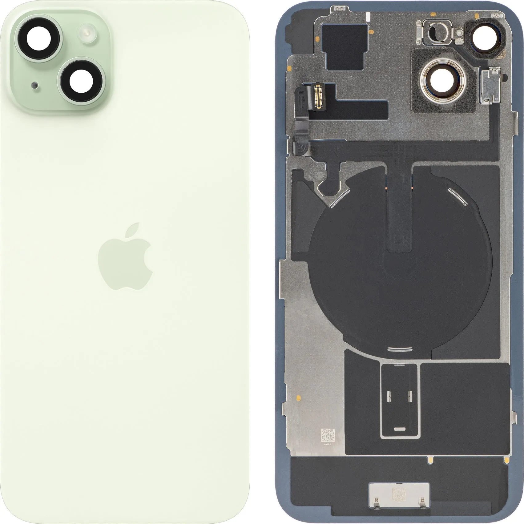 Copertura Batteria Apple iPhone 15 Plus, Verde, Swap Premium - immagine 1