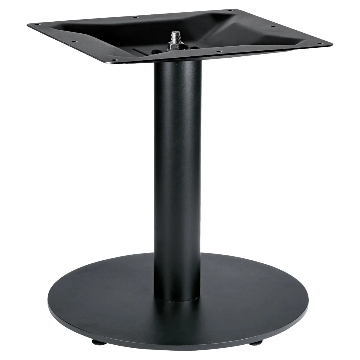 VEGA Base per tavolino basso Fino rotonda; 43x45 cm (ØxH); nero; rotonda - immagine 1